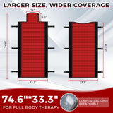 Modes Standard et impulsions 10 Hz/40 Hz pour une thérapie personnalisée.