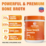 Zammex Bouillon Os – poudre vanille: intégration simple dans boissons et plats.