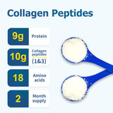 Texture fine de Zammex Collagen Poudre qui se dissout rapidement dans les boissons