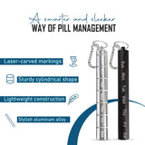 Zam-Zam Daily Pill Organiser grande capacité pour plusieurs jours.