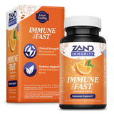 Zand Immune Fast – boîte orange zeste, soutien quotidien du système immunitaire.