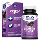 Boîte ZAND Immune Fast avec étiquette, pratique pour la routine quotidienne.