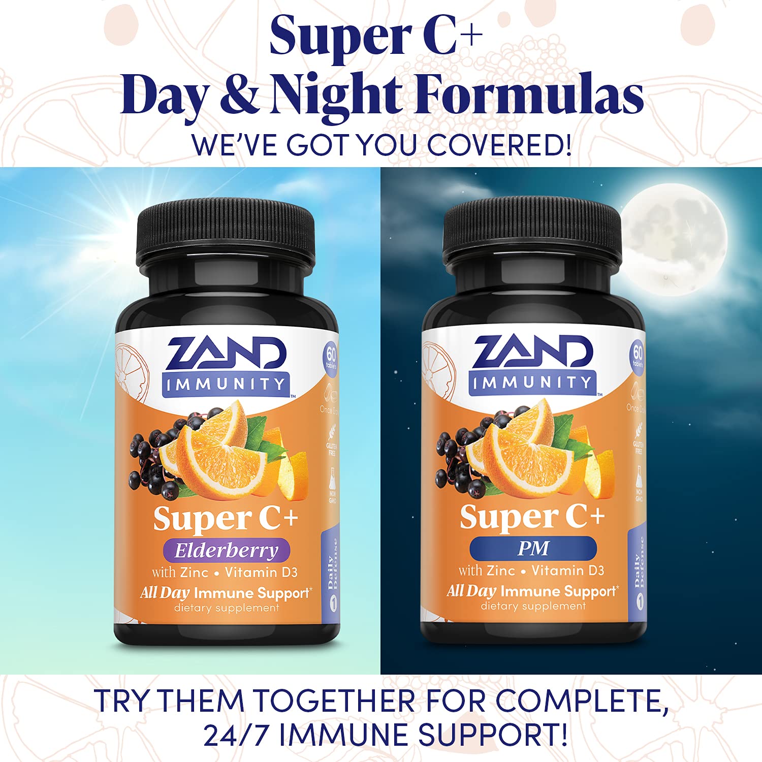 Zand Immunité Super C+ étiquette: informations claires et traçabilité.