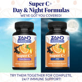 Zand Immunité Super C+ étiquette: informations claires et traçabilité.