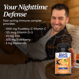 Dose affichée 1000 mg de vitamine C PureWay-C pour absorption optimisée