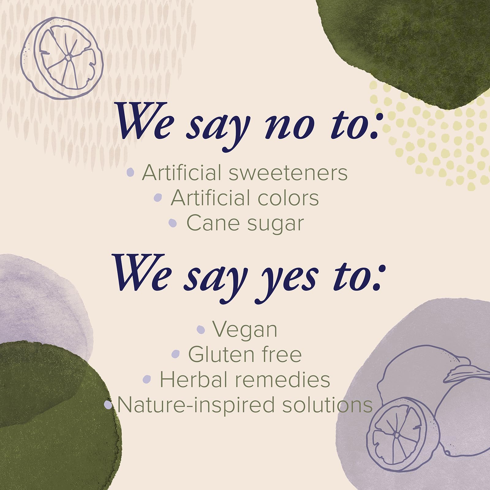Illustration des ingrédients naturels utilisés dans ZAND Immunity