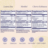 Pastilles menthol-echinacea ZAND Immunity, fraîcheur et bien-être
