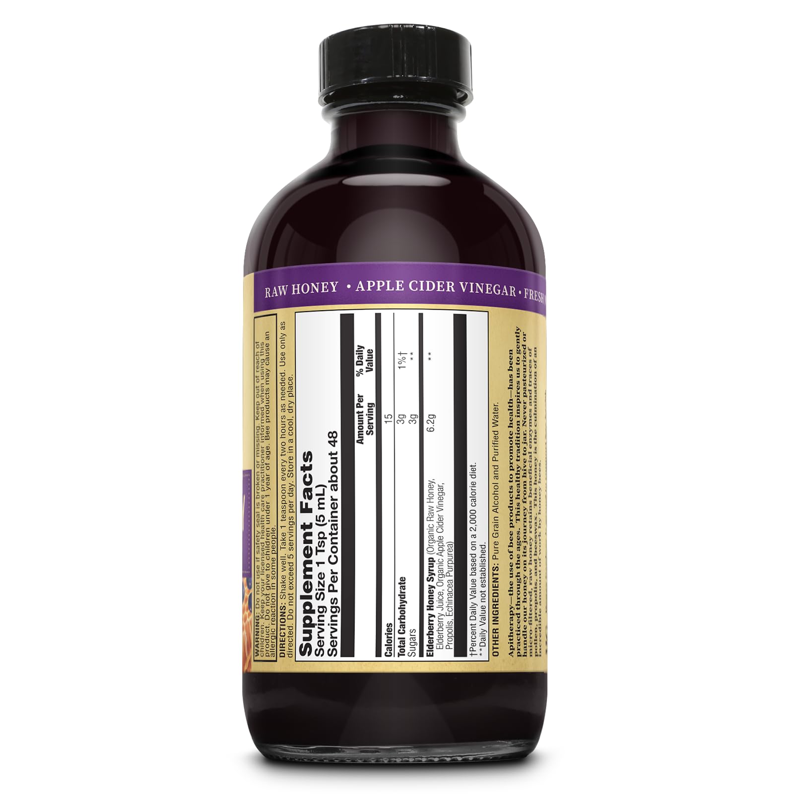À verser dans un thé avec le sirop ZAND pour un soutien quotidien