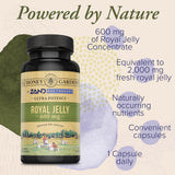 ZAND Gelée Royale 600 mg - dosage pratique pour l'énergie quotidienne.