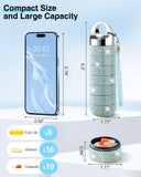 Etui Zannaki imperméable voyage protège les pilules contre l'humidité.