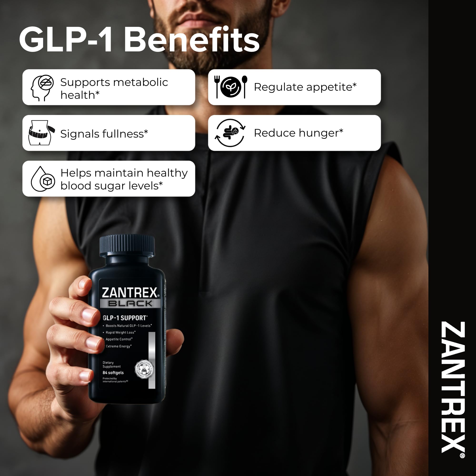 Zantrex Black – contrôle des envies et satiété