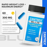 Emballage extérieur Zantrex Blue distinctif et pratique
