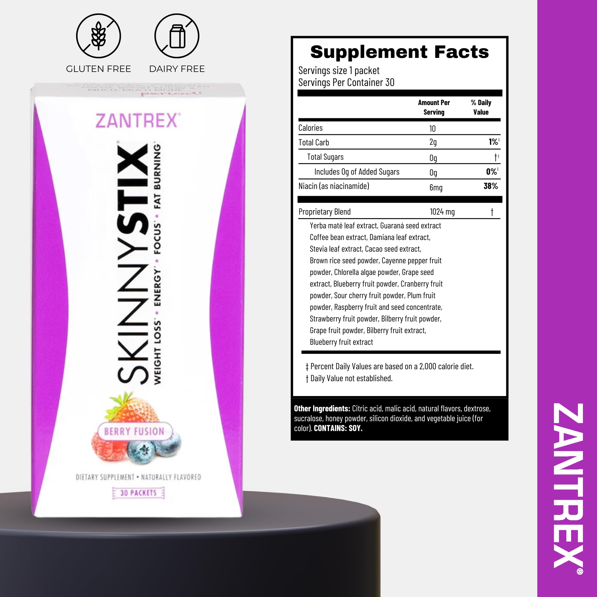Boîte compacte SkinnyStix prête à transporter