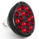 Zarbaha lampe rouge 18 LED sur le visage, usage soin cutané potentiel