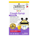 Bouteille Zarbee's bébé sirop toux, douceur naturelle pour les tout-petits.