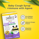 Goût raisin naturel apprécié par bébé, sirop sans arômes artificiels.