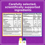 Sirope-toux-enfants-sureau-vitamine-d-zinc: Zarbee's pour soutien immunitaire quotidien.
