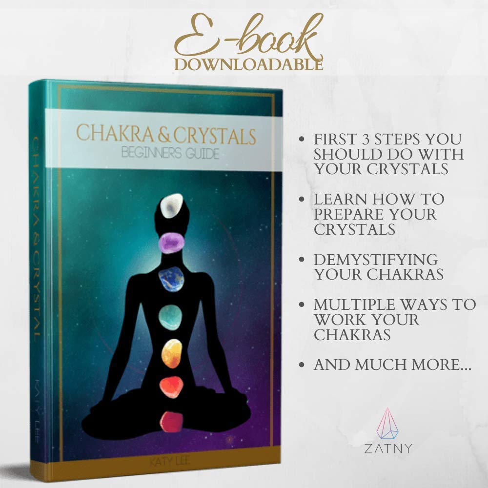 ZATNY carte référence chakra: guide rapide pour l'alignement.