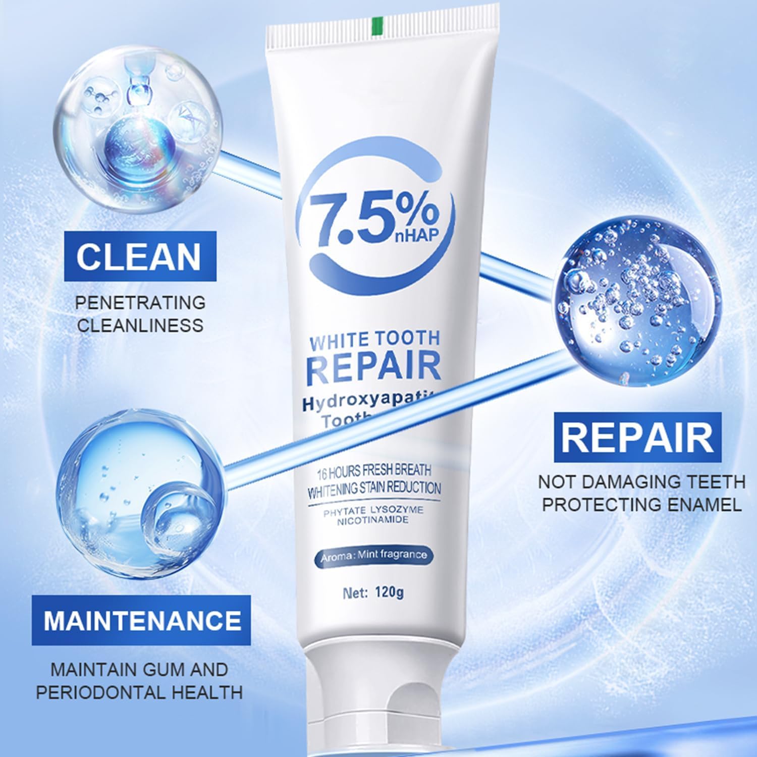 Protection de l’émail avec la formule Zaucet, dentifrice innovant.