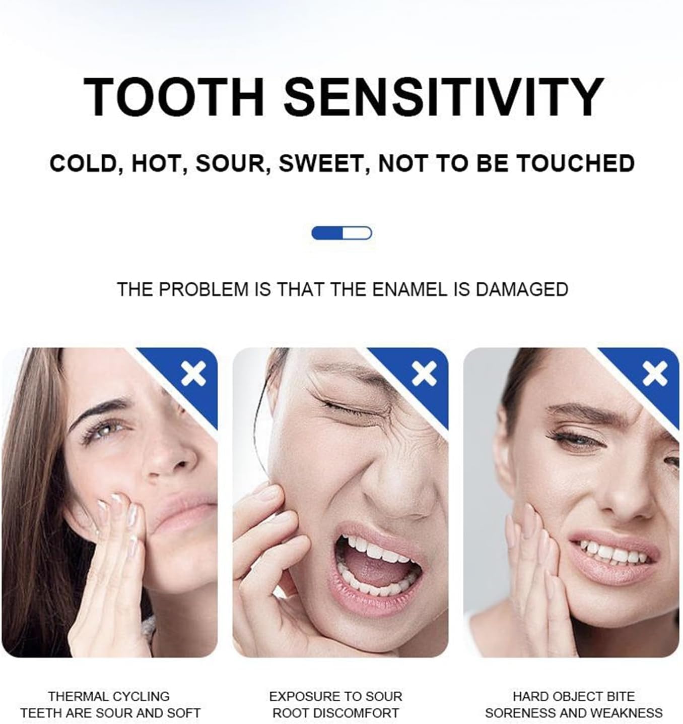 Dentifrice doux pour dents sensibles, Zaucet offre un nettoyage efficace.