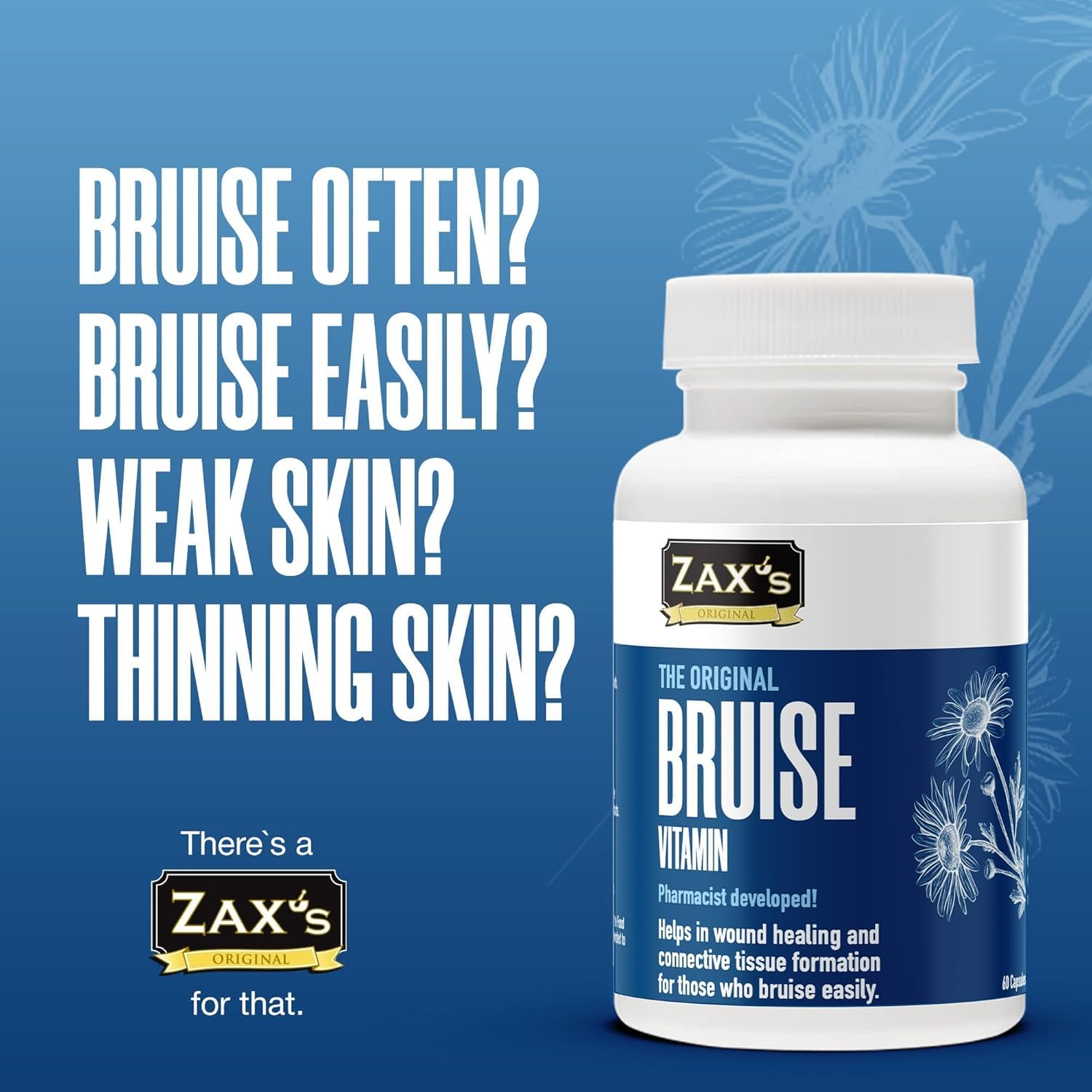 ZAX'S ORIGINAL – composition avec bioflavonoïdes et citrus pour la peau.