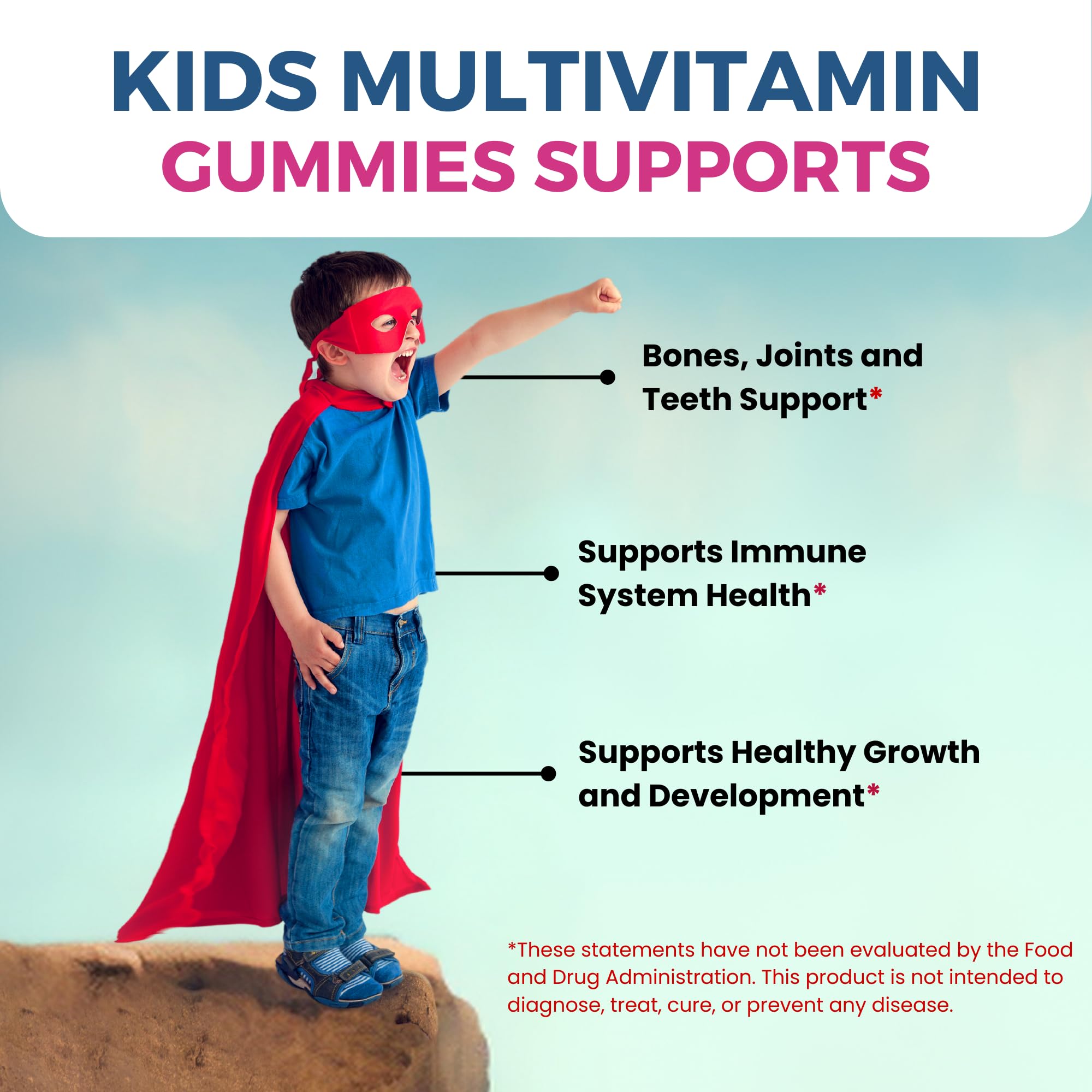 Gommes Zaytun pour enfants, nutriments clés pour croissance et énergie