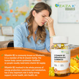 ZA'ZA K ORGANICS Gommes B2, adulte et enfant, pratique et délicieuse.