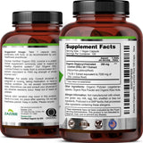 Capsules véganes de Zazzee DGL Réglisse, sans OGM ni allergènes courants