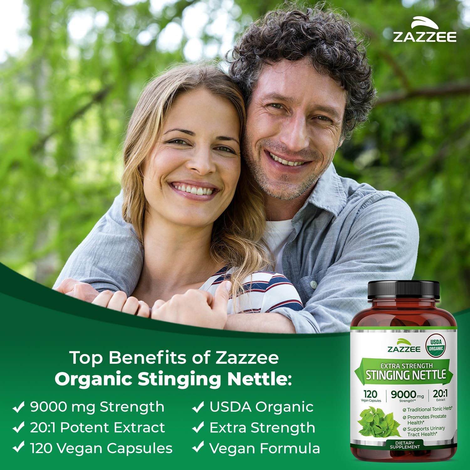 Zazzee Certification USDA – emballage clair et conforme.