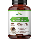 Zazzee Extrait Fève Blanche sur bouteille, pratique et quotidien.