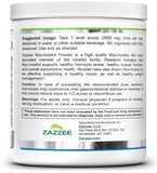 Utilisation quotidienne avec Zazzee Myo-Inositol pour le bien-être potentiel.