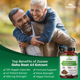 Étiquette Zazzee – informations claires sur la concentration et l’origine.