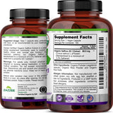 Capsules végétales véganes Zazzee safran 20x – pratique et fiable.