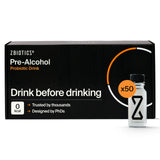 Bouteille ZBiotics pré-alcool, pour des soirées plus confortables.