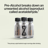 Pack voyage ZBiotics de 3 bouteilles de 14 ml, idéal pour les déplacements.