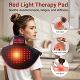 Zdatt wrap lumière rouge 650nm pour le cou, chaleur relaxante.