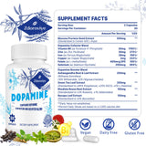 Zdoroviye Dopamine: extrait Mucuna Pruriens 40% L-DOPA, soutien potentiel pour l'énergie.