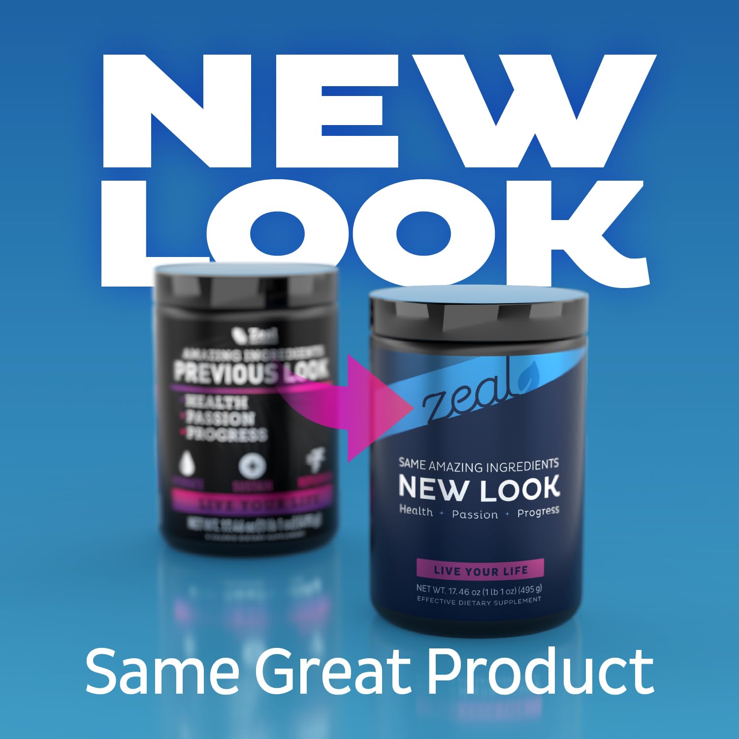 Zeal Electrolyte bouteille-verseur, pratique pour mélanger et boire après l'effort.