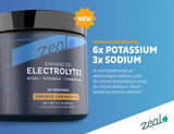 Zeal Poudre électrolytes avec doseur intégré pour préparation rapide