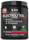 Zeal Electrolyte Powder emballage, hydratation durable pour l entraînement.