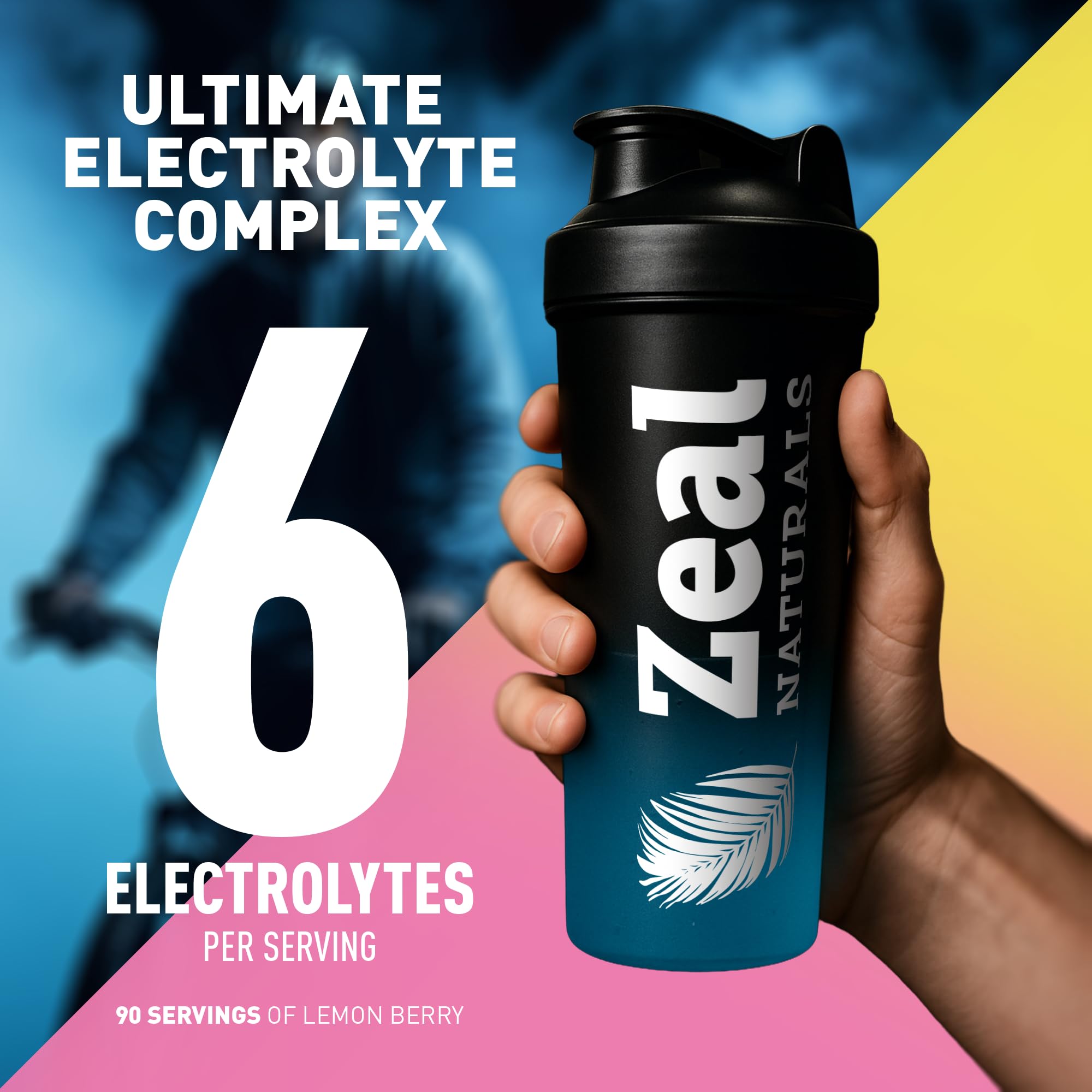 Mélange dans l'eau froide, préparation rapide et rafraîchissante avec Zeal.