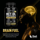 Zeal Naturals étiquette claire – repère rapide et informations essentielles.
