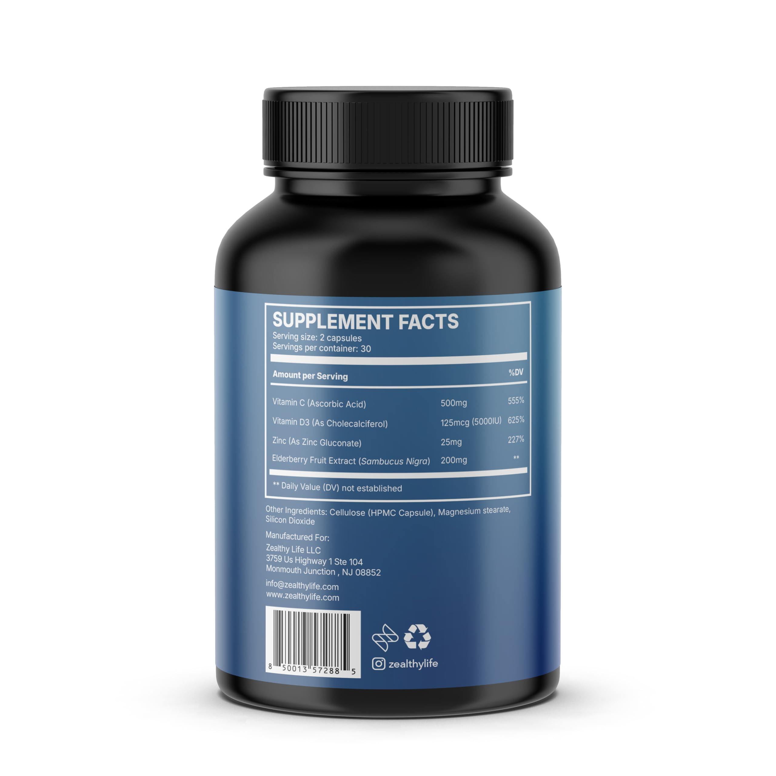 Z Zealthy Life - ingrédients naturels sans gluten.