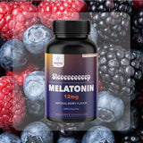 Z Zealthy Life Mélatonine saveur naturelle fruits rouges pour une expérience agréable.