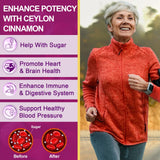 Étiquette ZEBORA Berberine HCL montrant cannelle de Ceylan et usage potentiel.