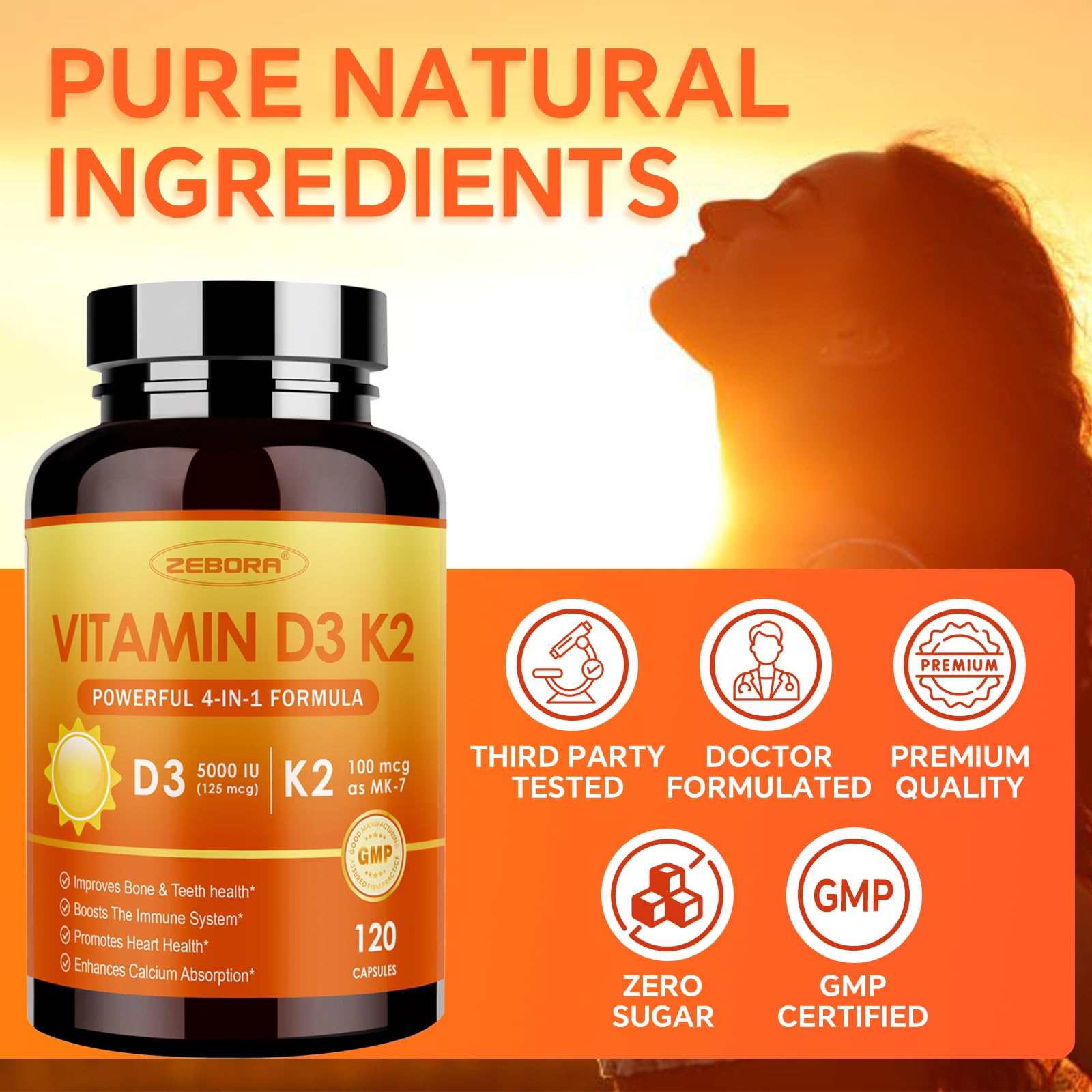 Contrôle qualité GMP garantissant traçabilité et pureté du produit Zebora.
