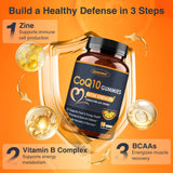 ZEBORA CoQ10 gommes sans OGM ni allergènes majeurs connus