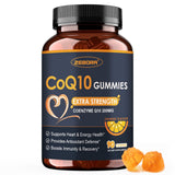 ZEBORA CoQ10 gommes saveur orange pour soutien immunitaire et énergie durable