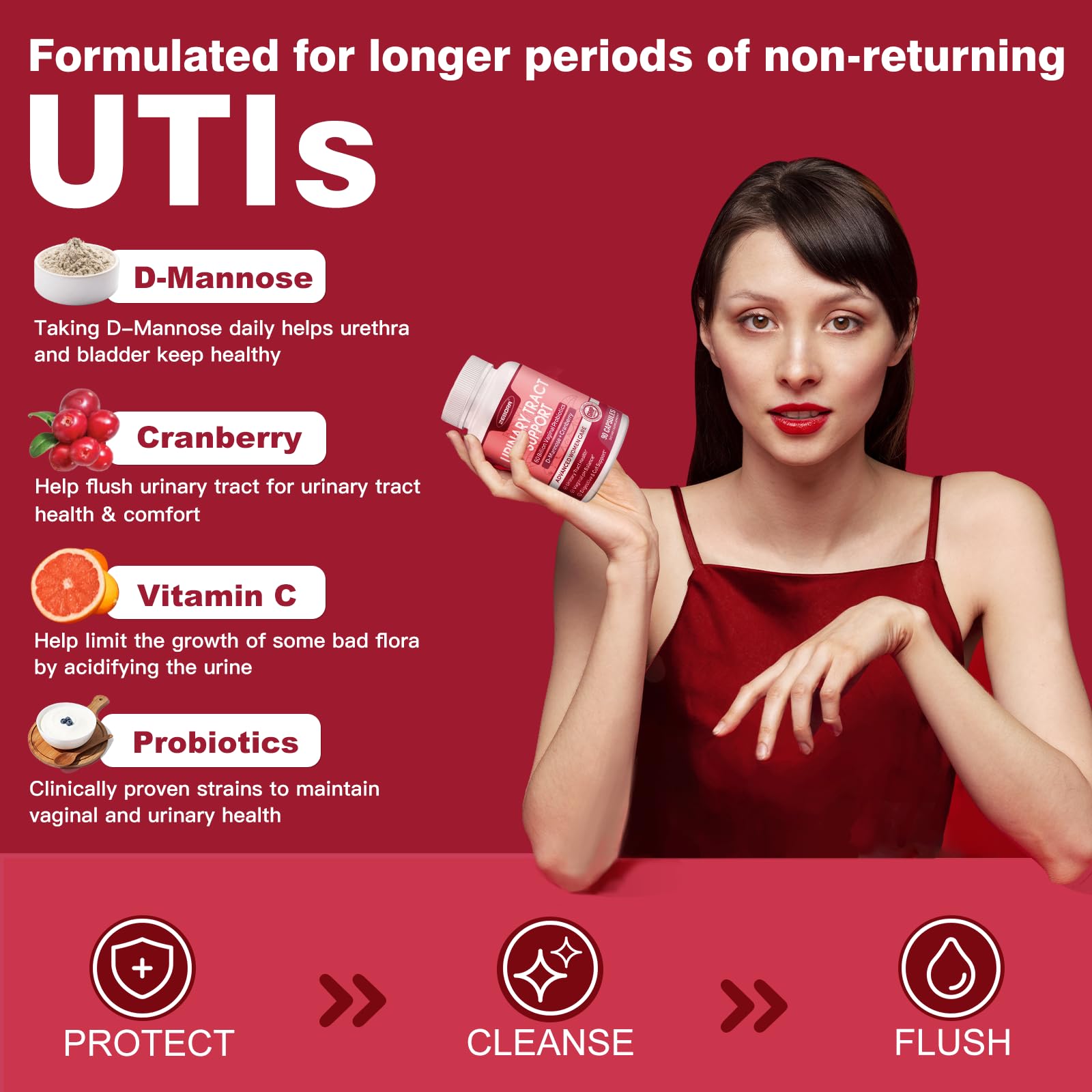 ZEBORA équilibre du pH intime – capsules pour le bien-être vaginal.