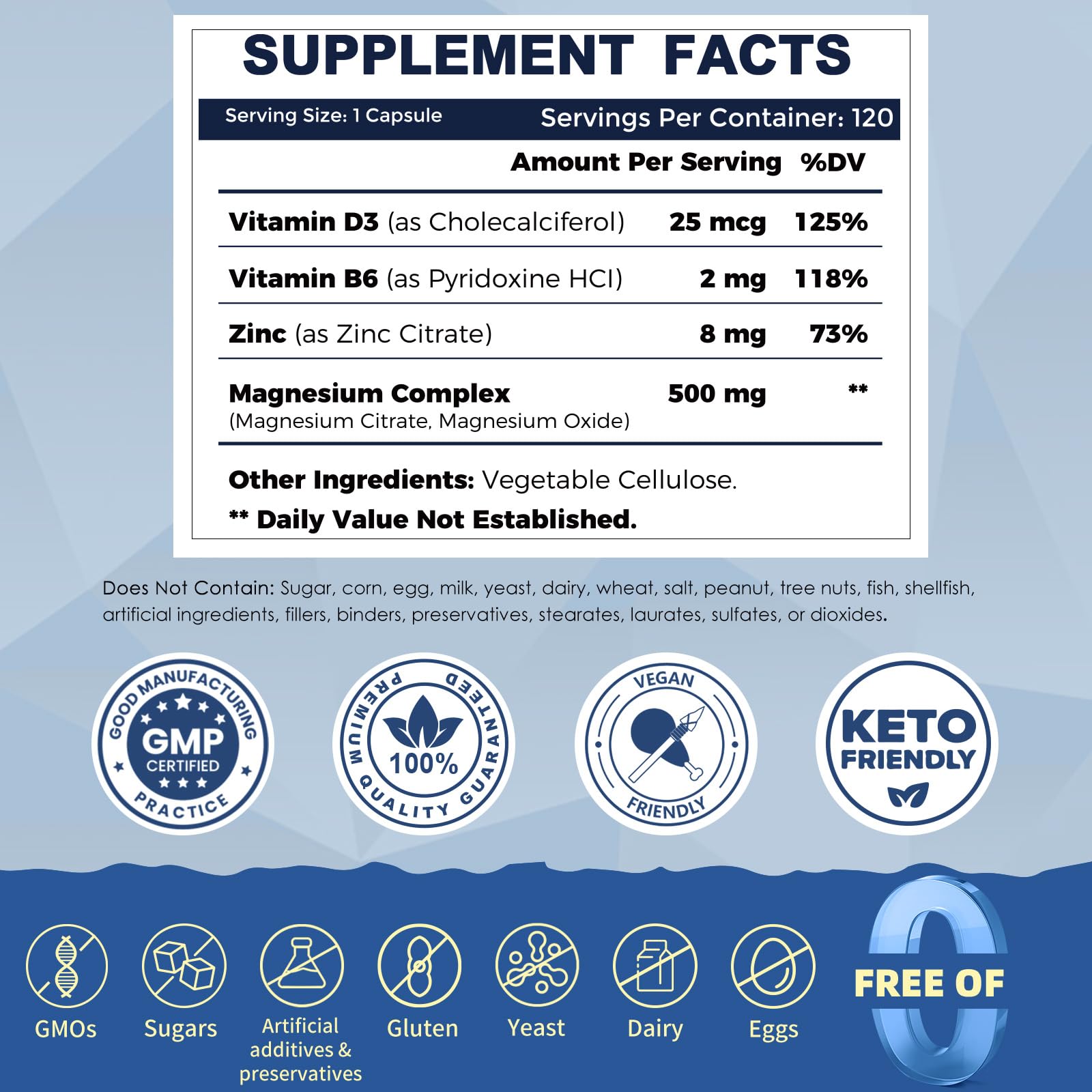 Étiquette détaillée sur l'emballage Zebora indiquant vegan et sans gluten.